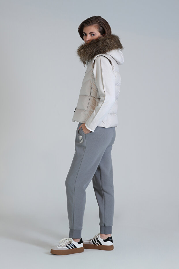 Nıce Örme Kadın Eşofman Altı Nefti Yeşil - 5