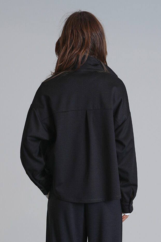 Arthur Kadın Gömlek Regular Fit Siyah - 6