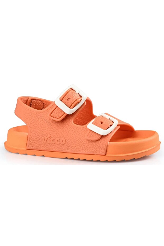 Bunny Basic Unisex Preschool Orange Sandals - 2