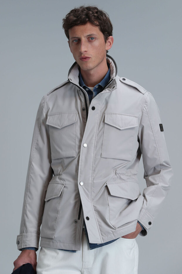 Cameron Erkek Mont Bej - 5