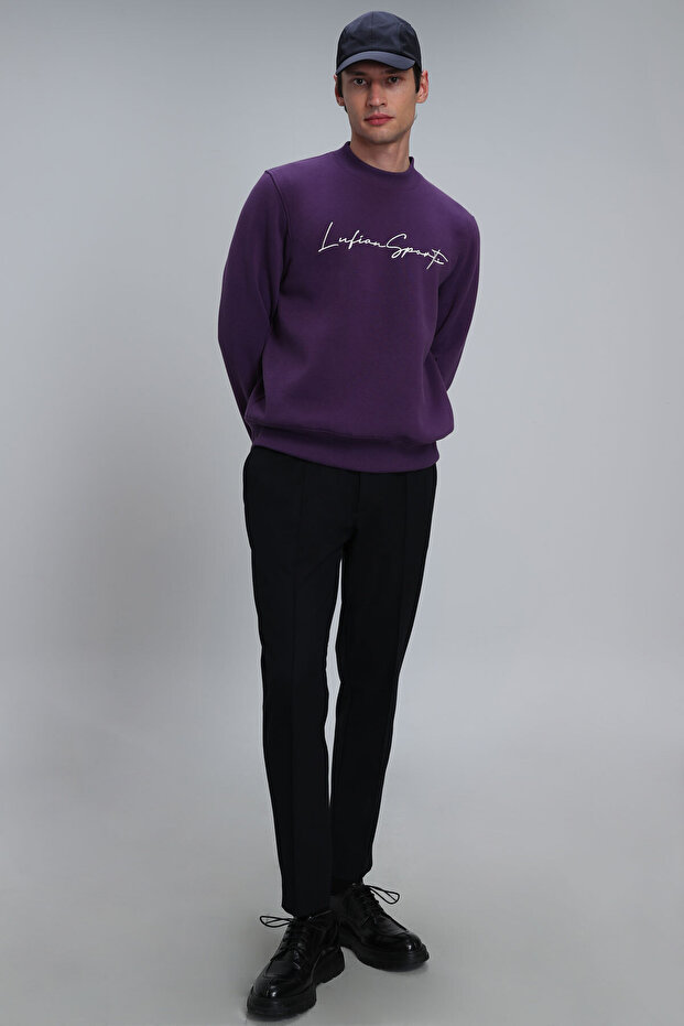Lowe Erkek Sweatshirt Mürdüm - 2