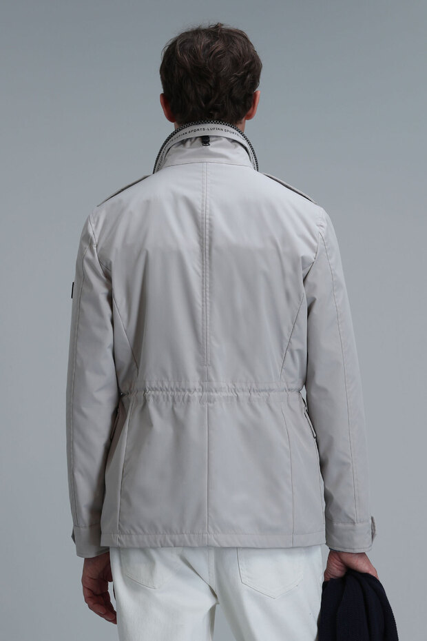 Cameron Erkek Mont Bej - 6