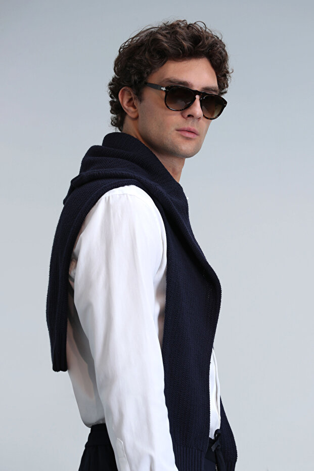 Daniel Men's Basic White Shirt - Regular Fit - 1