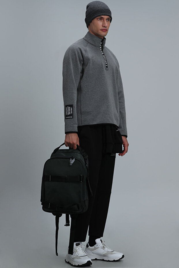 سترة دافين رمادية للرجال - 5