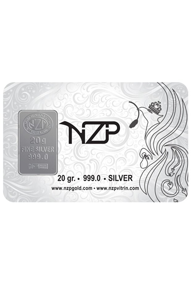 20 Gr Külçe Gümüş - 1