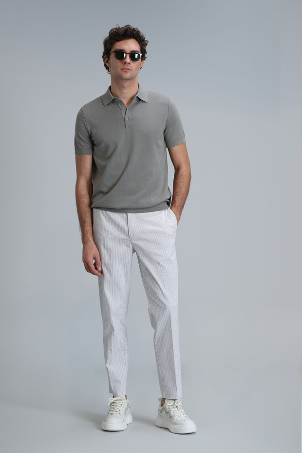 Pulover pentru bărbați Pulls verde deschis - 2