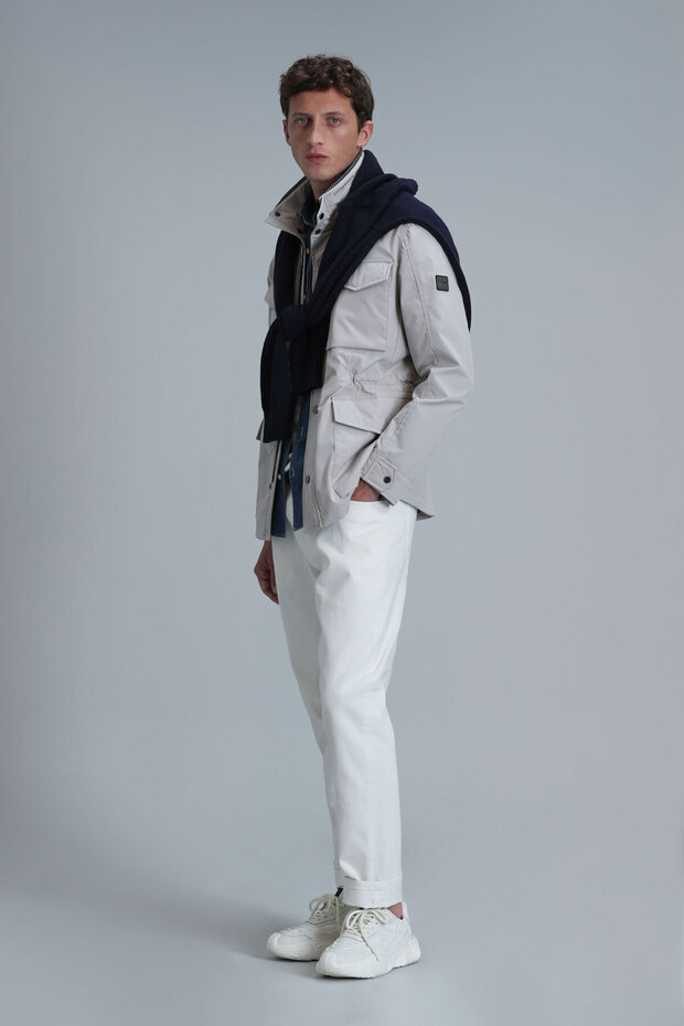 Cameron Erkek Mont Bej - 4