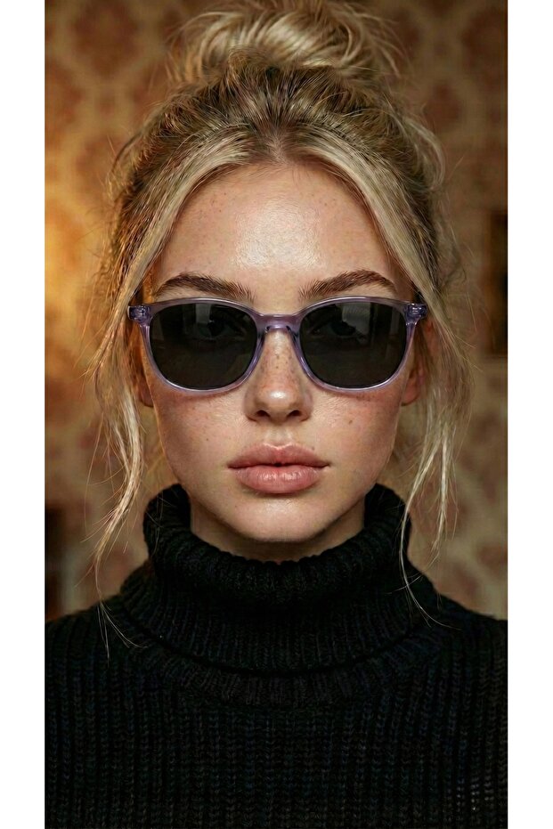 نظارات شمسية مونا باللون الأرجواني - 8