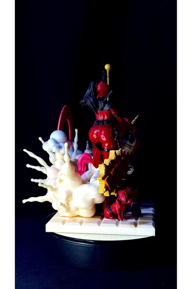 Ladypool Deadpool Figür 23 Cm - 5