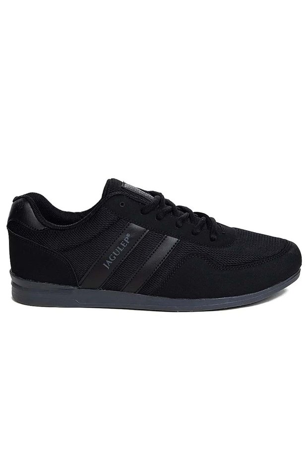 Jagulep 2202 Sneaker Thin Sole Unisex Sports Shoes Black