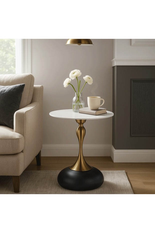 Ceramic single serving table - 1