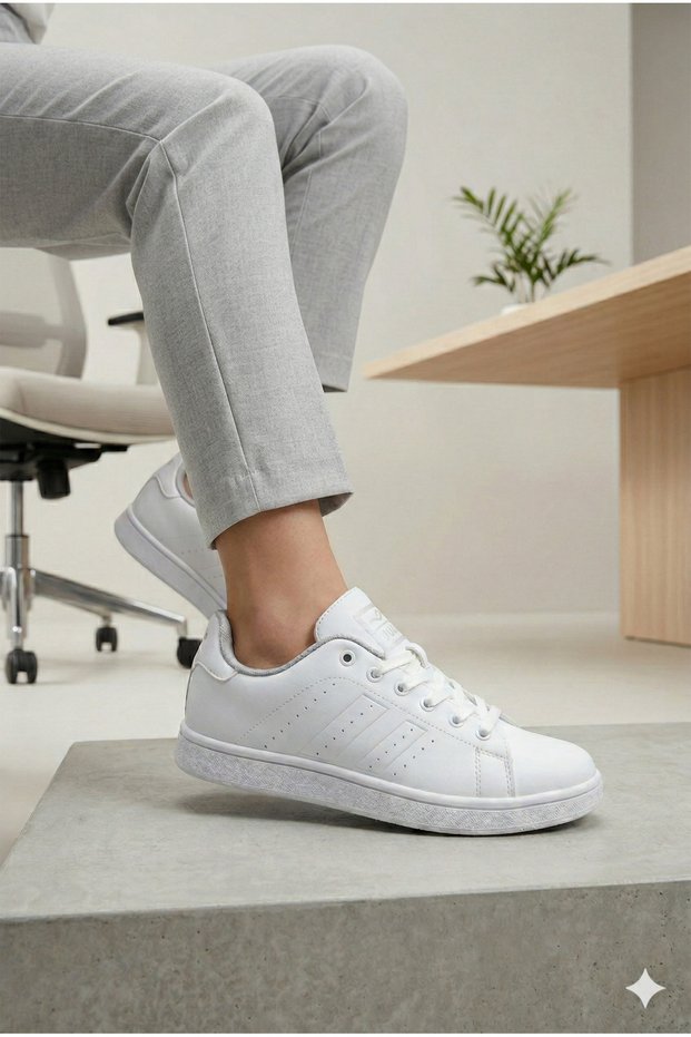 29159 Stan White Women's Men's Unisex Sneakers Daily Sports Shoes