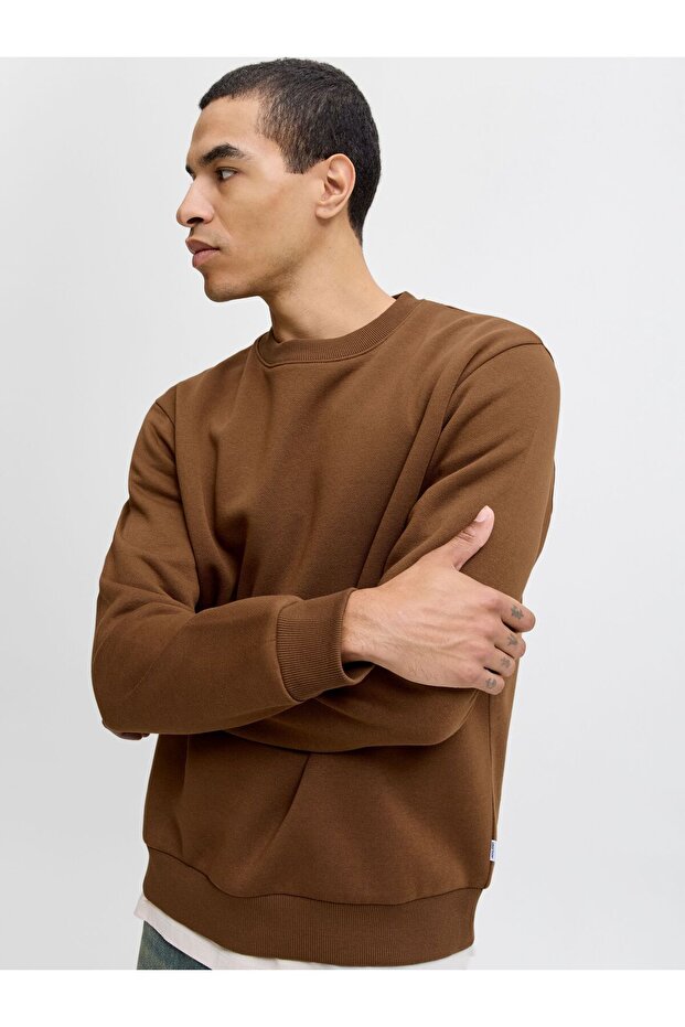 Sweatshirt Einfarbig Sweatshirt - 7