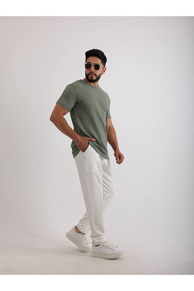 تي شيرت Zinox Fabric الأساسي ذو النمط الذاتي - 2