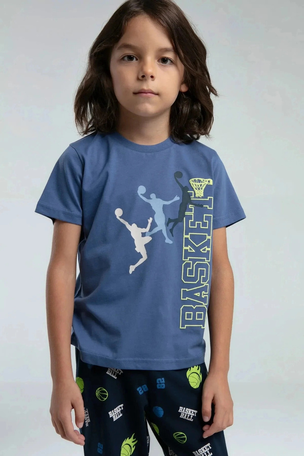 Boy's double set - ocean - 1