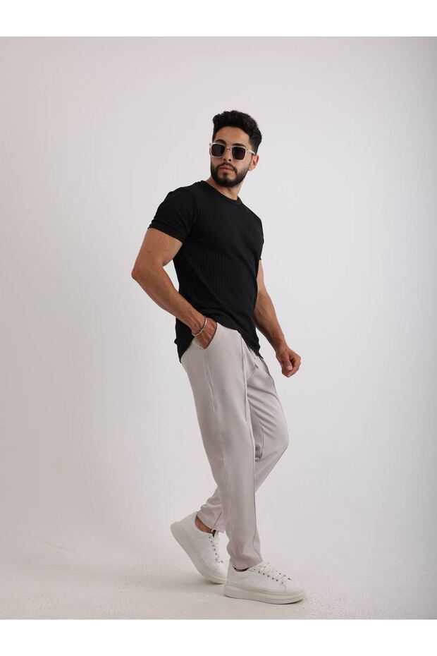 تي شيرت Zinox Fabric الأساسي ذو النمط الذاتي - 2