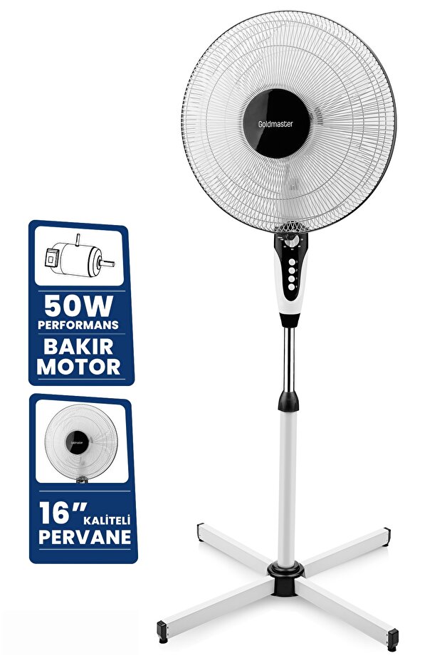 Turboflow Ayaklı Vantilatör GM-7959 - 1