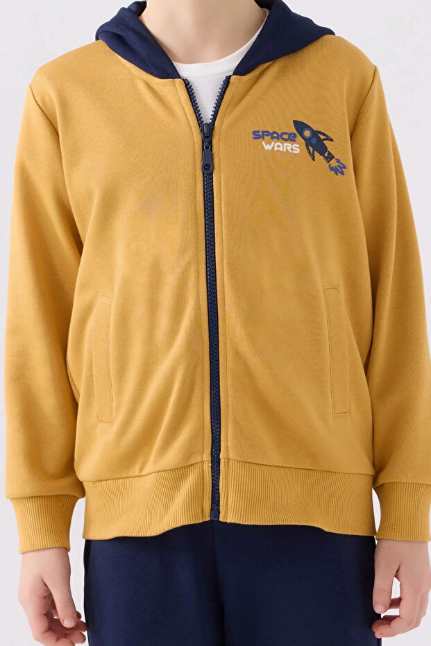 طقم رياضي للأولاد - الخردل - 4