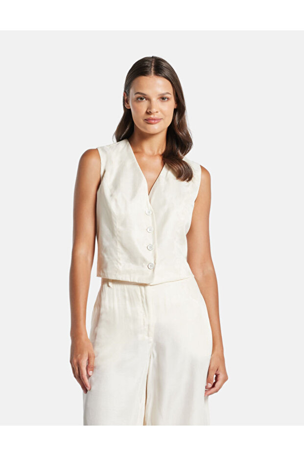Twill vest