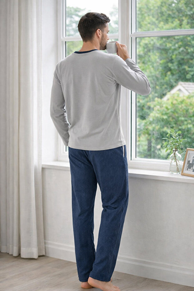 طقم بيجامة رجالي - 2