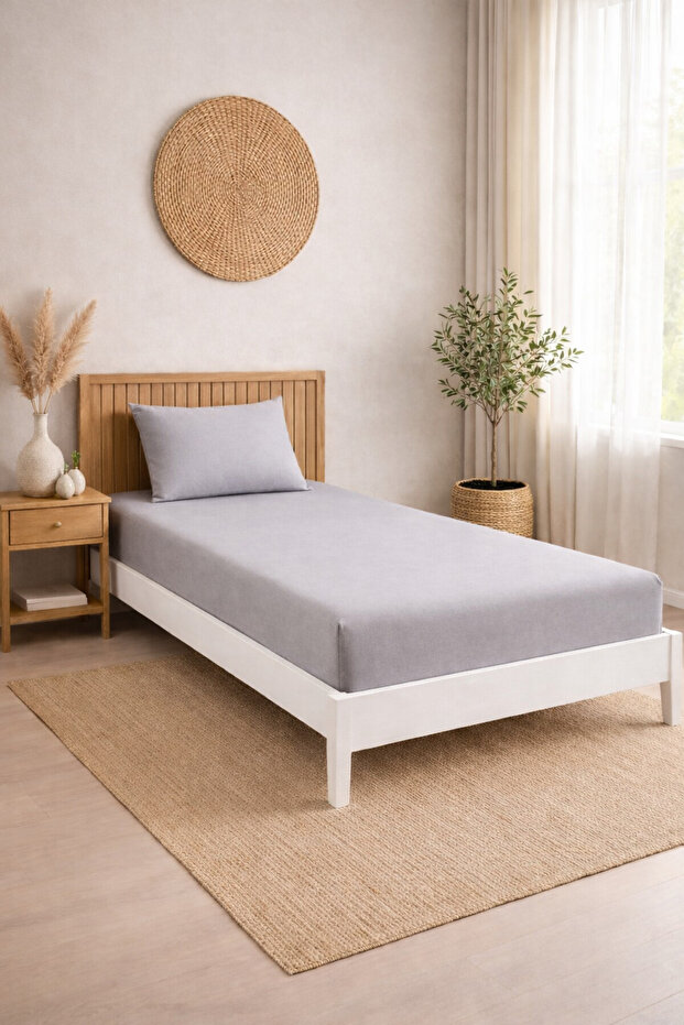 Elastic Fitted Single Padded Sheet Set - 1