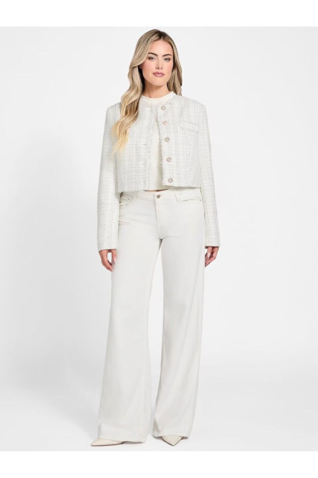 Tweed cropped jacket - 2