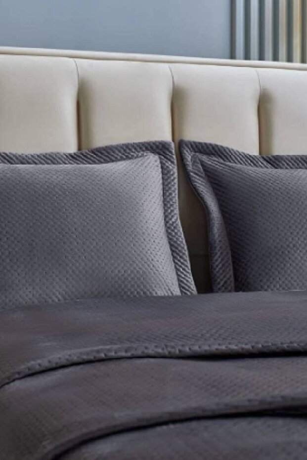 مفرش سرير أنثراسايت نابولي - مفرد - 2