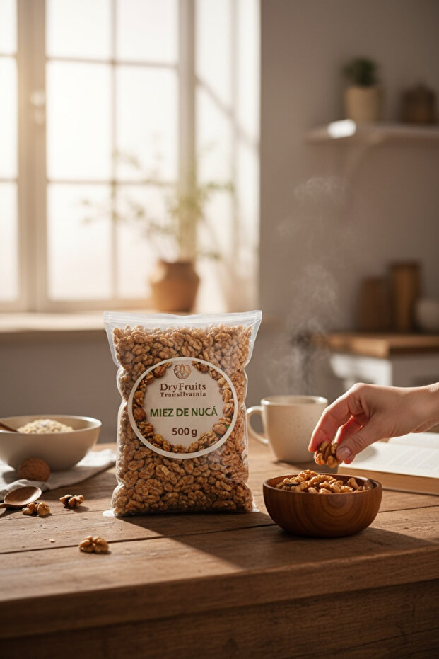 Vacuum walnut kernels 500 g - 2