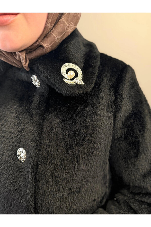 Broşlu Kaban 8129 - 4