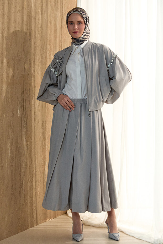 Pilikaşeli Balon Etek - 3