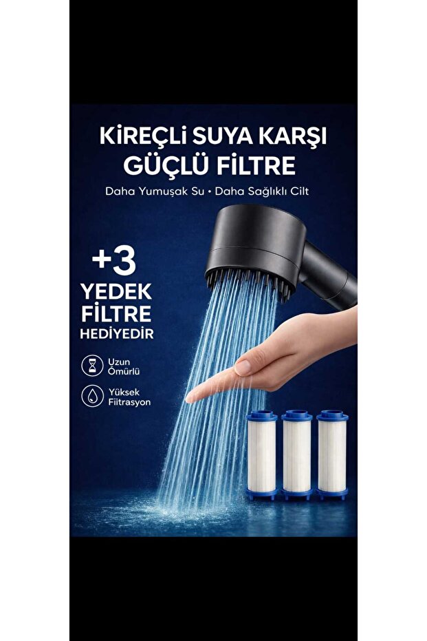 Filtreli duş başlığı - 1