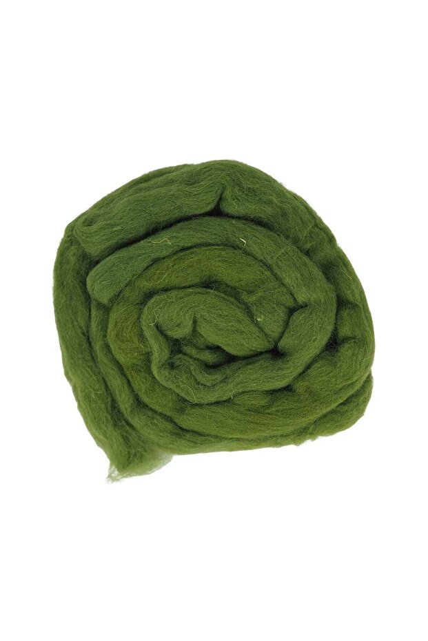 Wool Felt Khaki Green 045