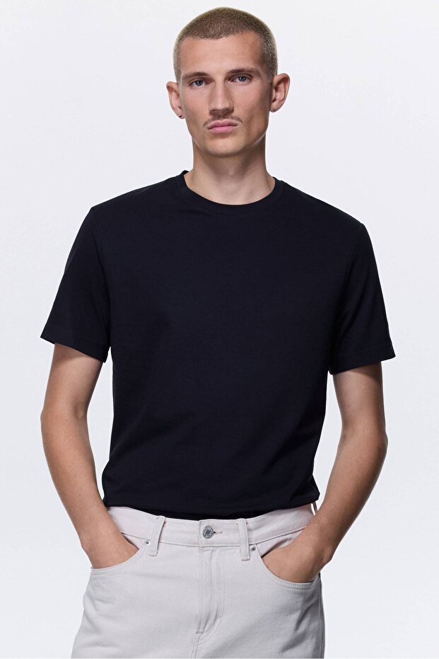 Slim Fit Tişört - 1