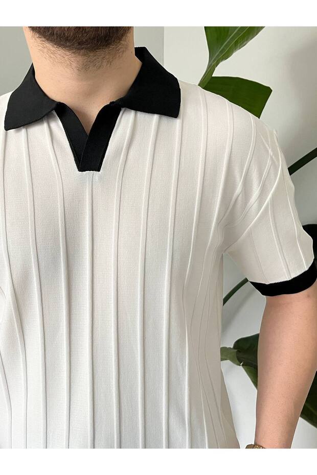 Triko Polo Yaka T-SHİRT - 2