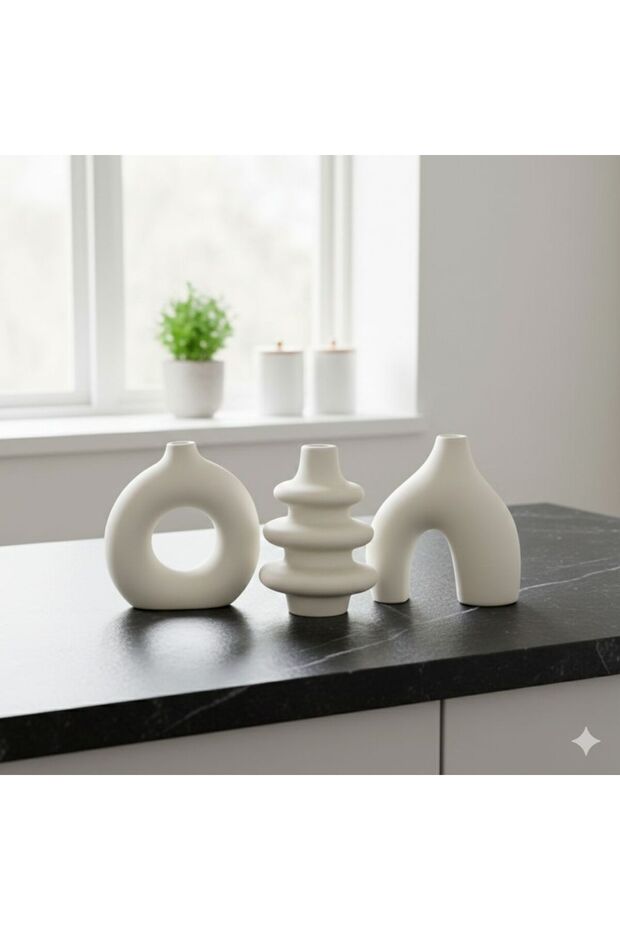 Dekoratif 3'lü Set - 3