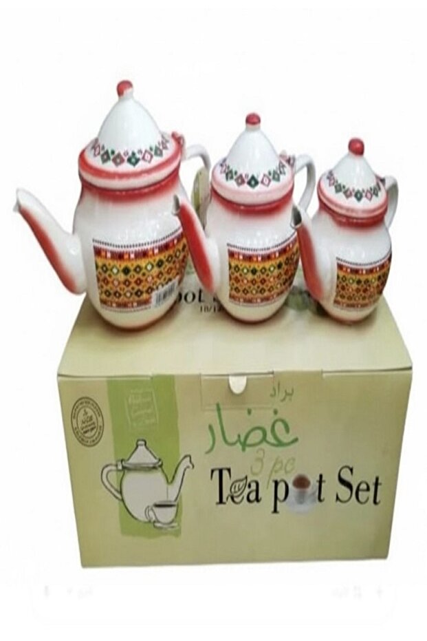 طقم براريد غضار اندونيسي 3 قطع