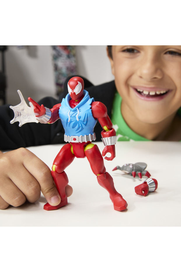 Spider-Man Mixmashers Scarlet Figür - 3