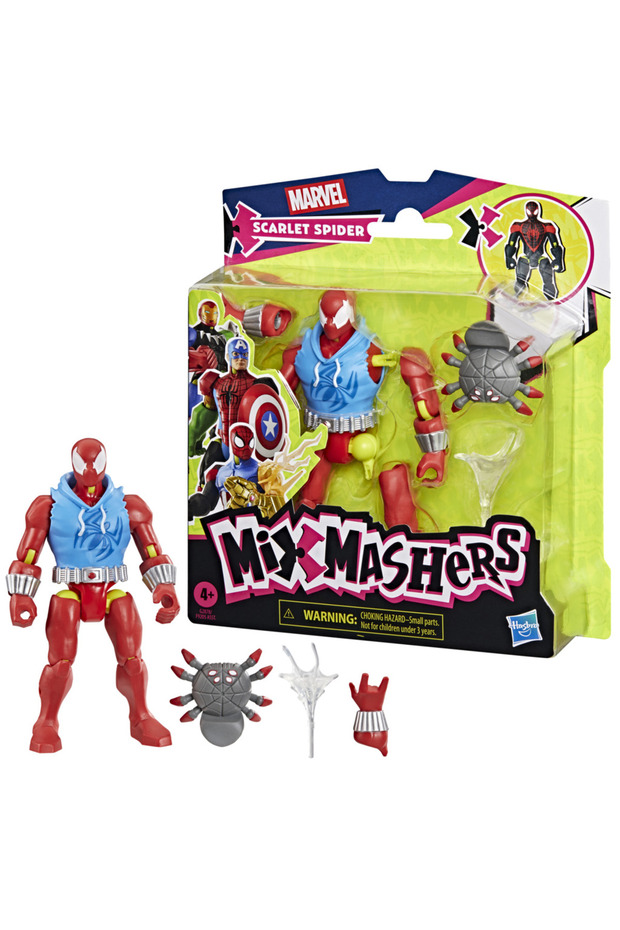 Spider-Man Mixmashers Scarlet Figür - 5