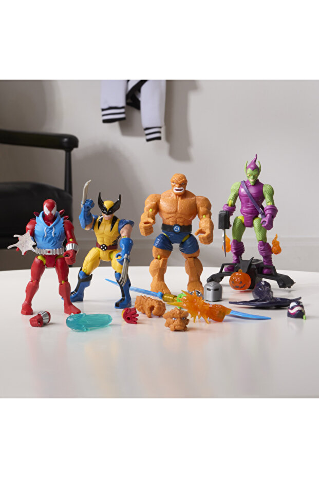 Spider-Man Mixmashers Scarlet Figür - 4