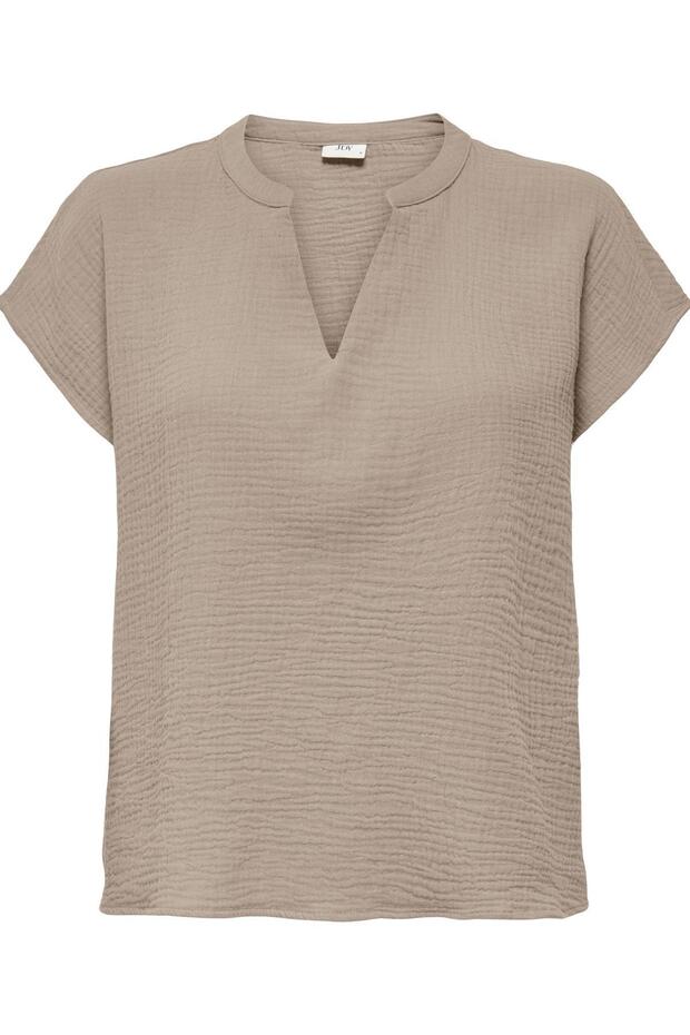 Jdy Jdytheis Women Blouse Short Sleeve Patterned Casual