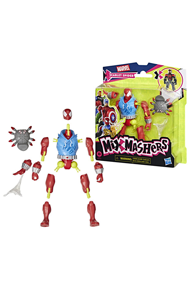 Spider-Man Mixmashers Scarlet Figür - 1