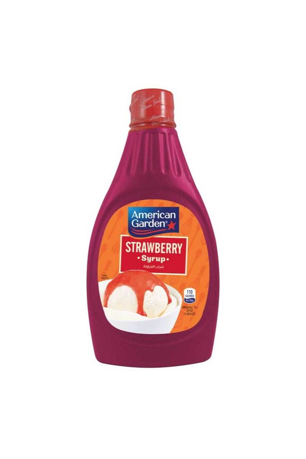 Sweet Strawberry Flavor Concentrated Dessert Topping Syrup (24oz)
