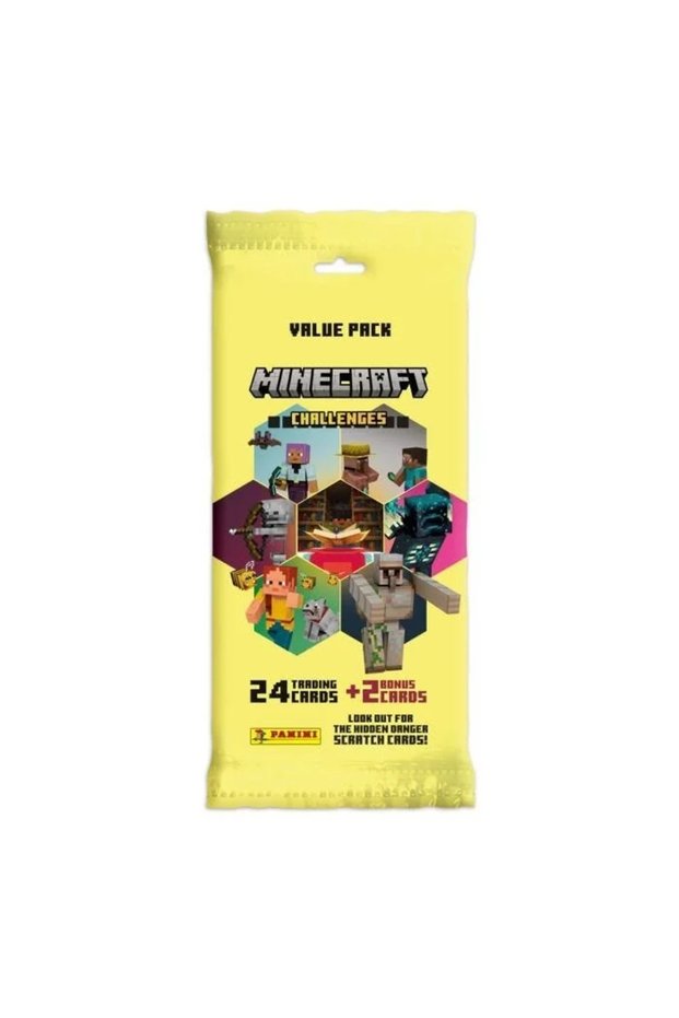 Minecraft Challenges Value Pack Booster 26 Cards
