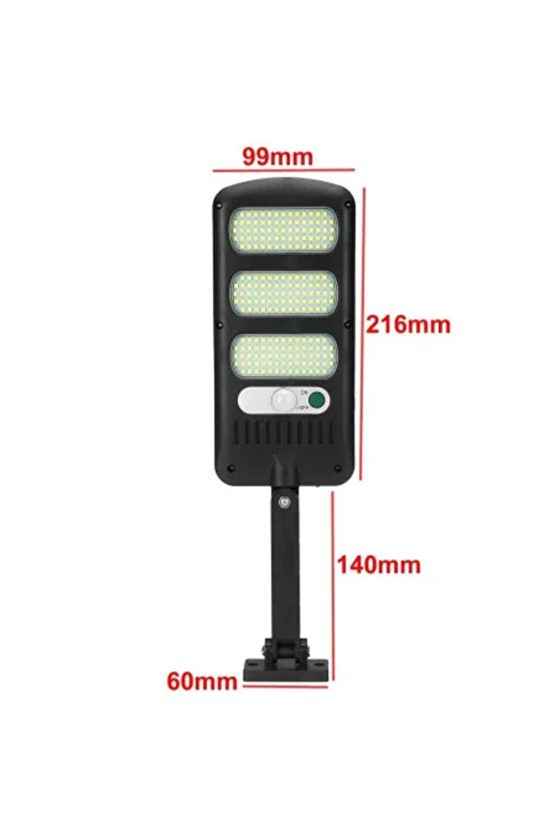 Solar Wall Lamp with Remote Control - 5