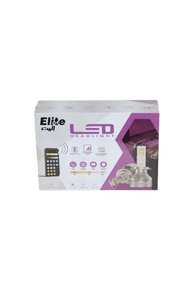 مصباح أمامي LED بتقنية بلوتوث H7 مع تحكم ذكي - 1