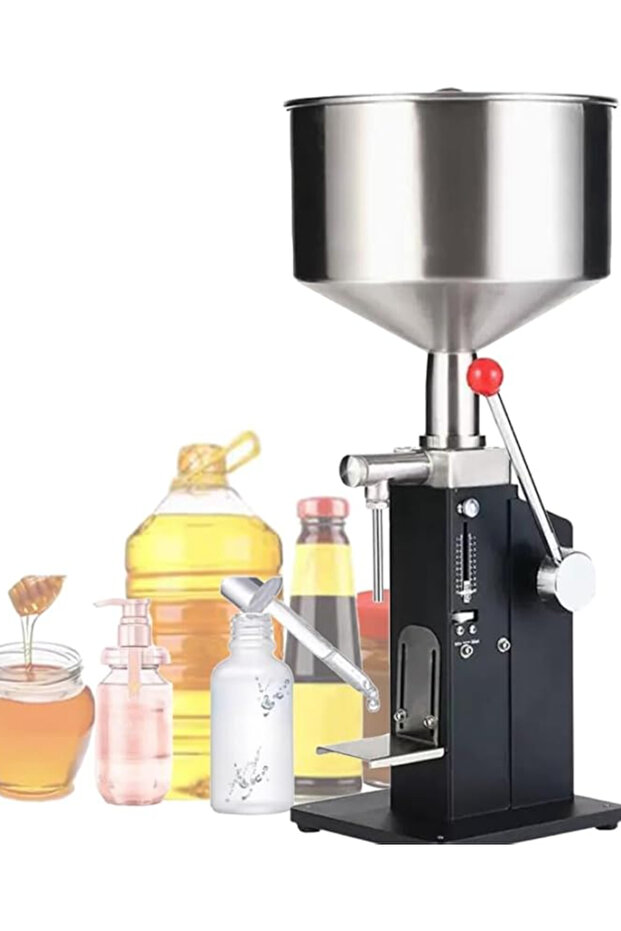 Manual Paste Liquid Filling Machine 5-100ml Bottle Filler A03