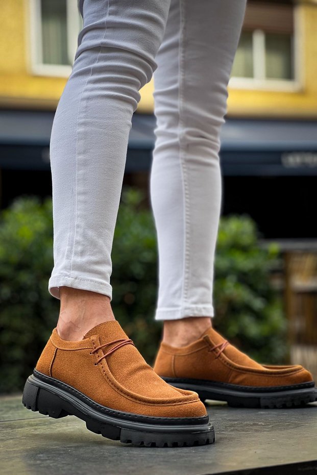 Makosen Lace-Up Lightweight Orthopedic High Quality Daily Leather Classic Shoes