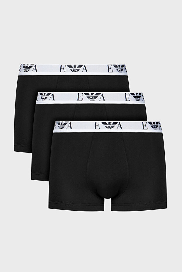 Stretch Cotton 3 Pack Boxer Men's Boxer Em000259 Af14131 M0042