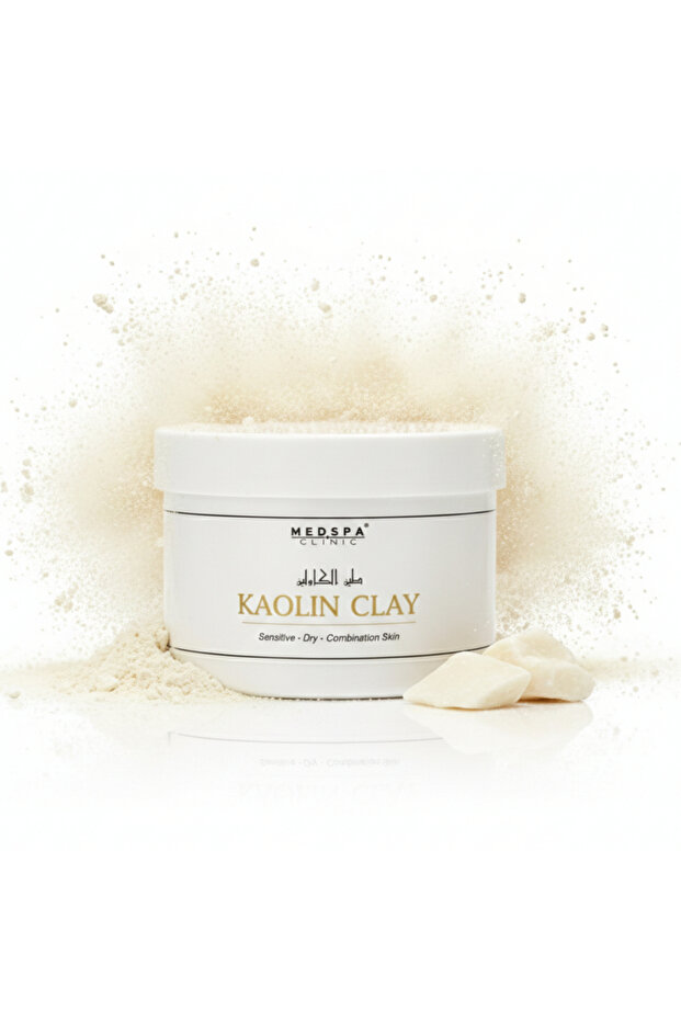 Kaolin Clay 100% Pure Natural, Gentle Clay Mask for Sensitive Dry Combination Skin, Fac