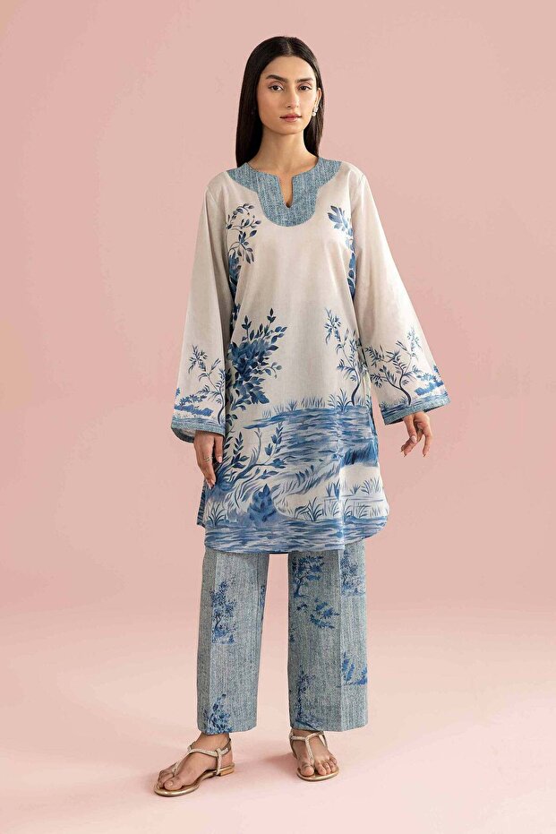2 Piece - Printed Suit - PE 26-276